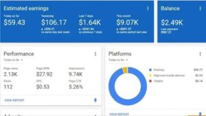 adsense online earning